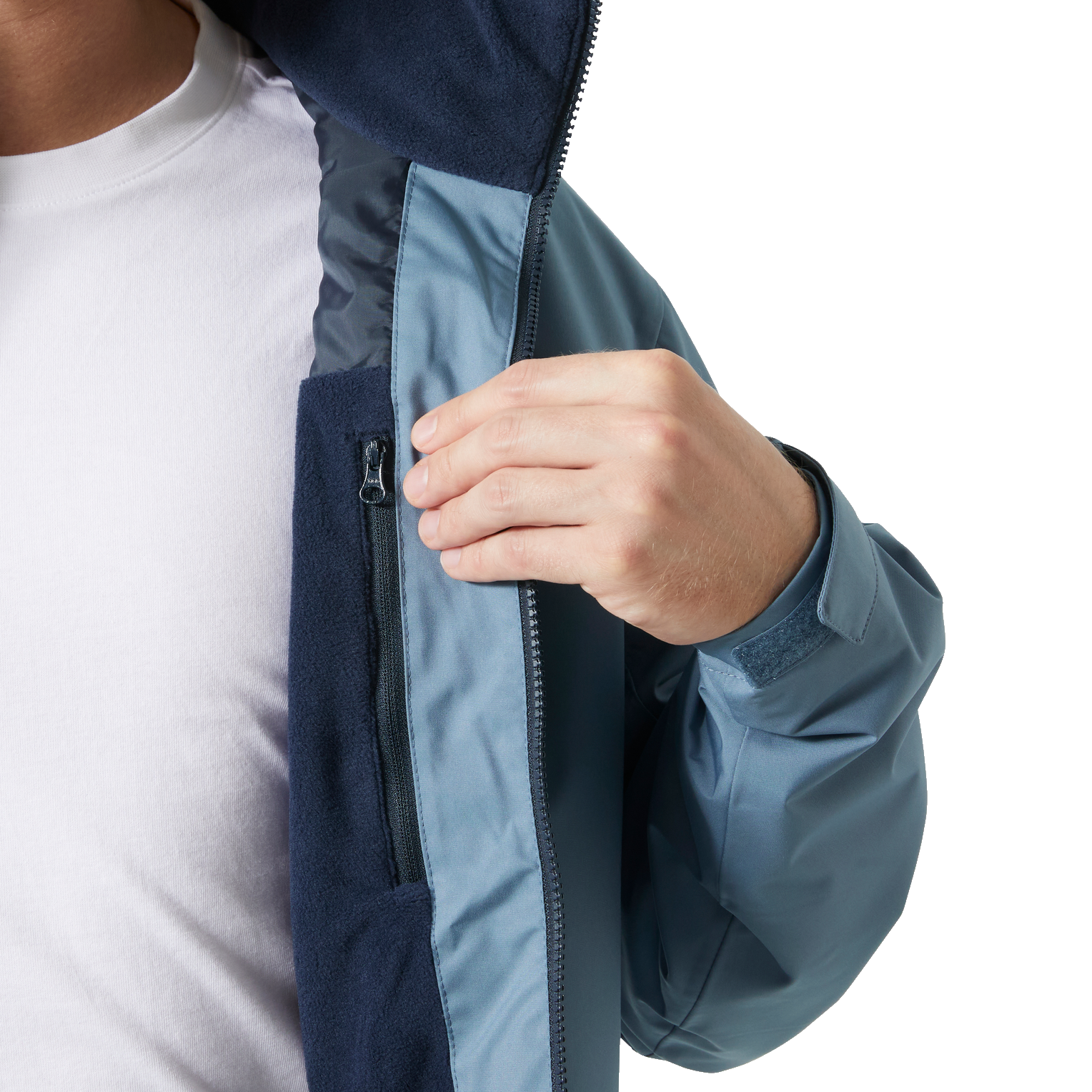 Helly Hansen CREW HOODED MIDLAYER JACKET 2 - moška (jadralna) jakna s kapuco