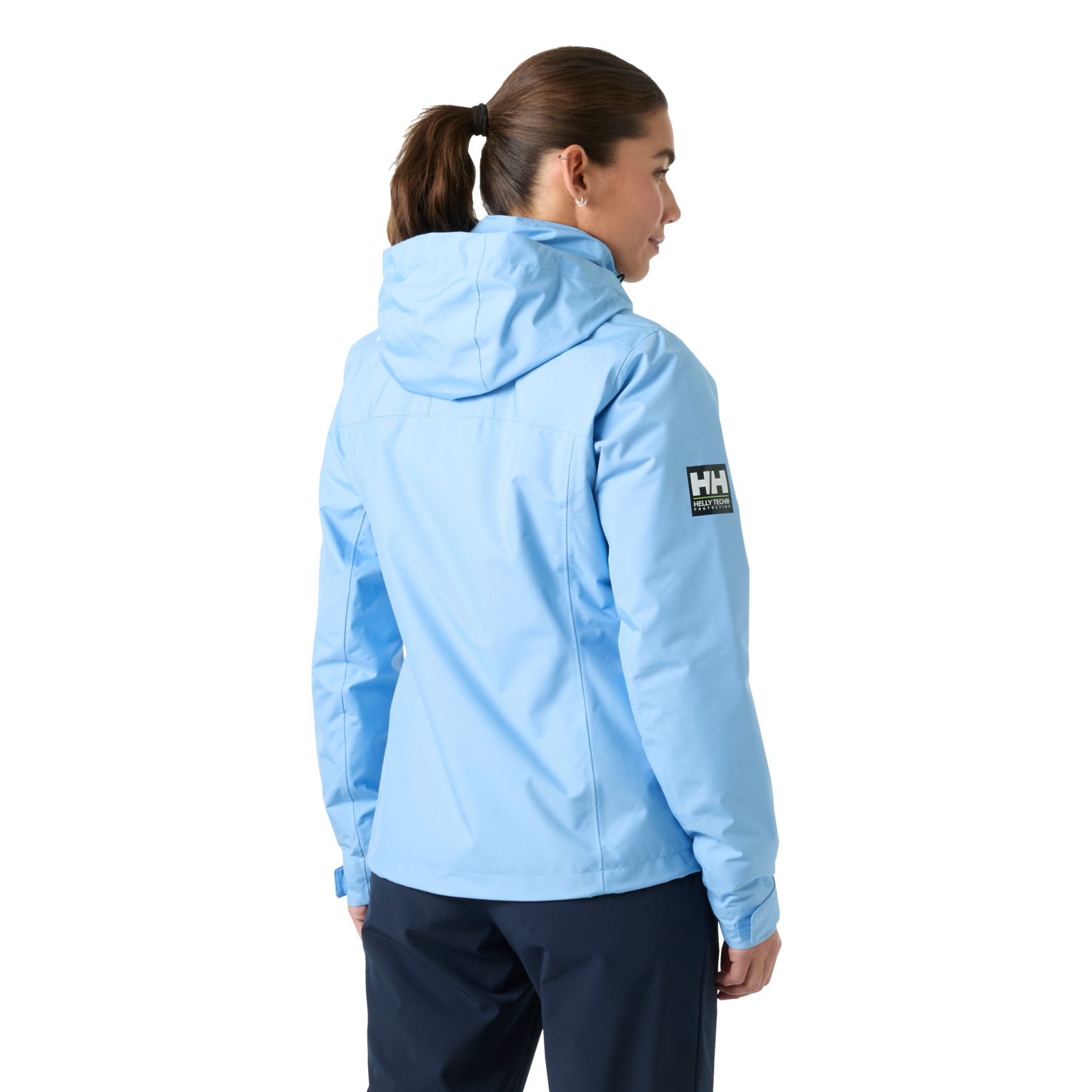 Helly Hansen W CREW HOODED MIDLAYER JACKET 2.0 - ženska (jadralna) podložena jak