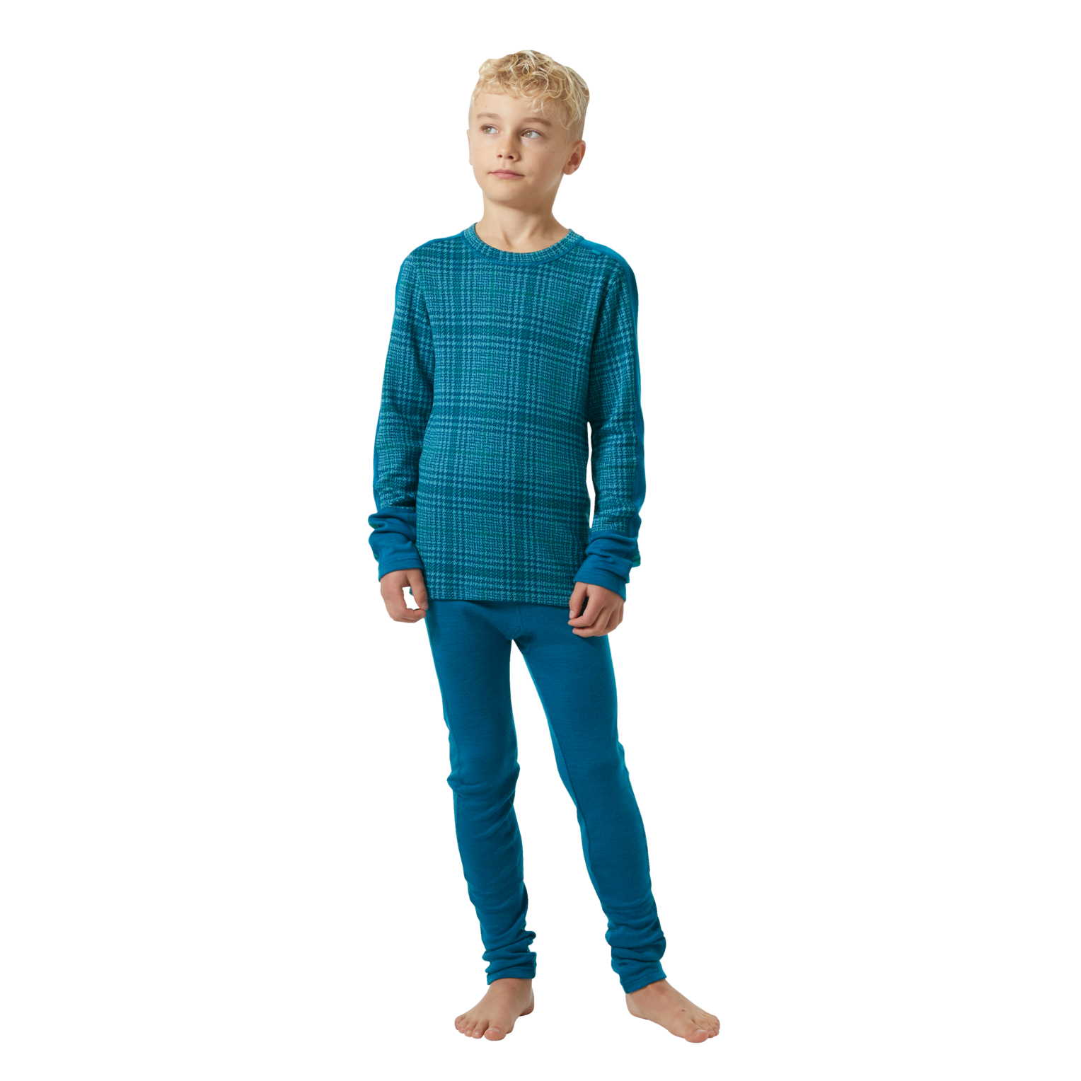 Helly Hansen Graphic Lifa Merino MW komplet - junior