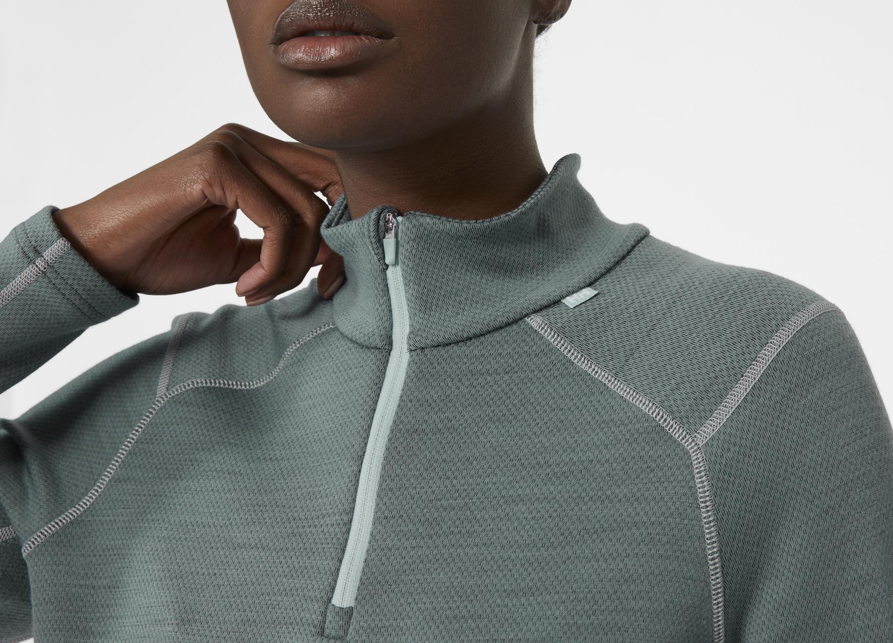 Helly Hansen Lifa Merino Midweight 1/2 Zip majica - ženske