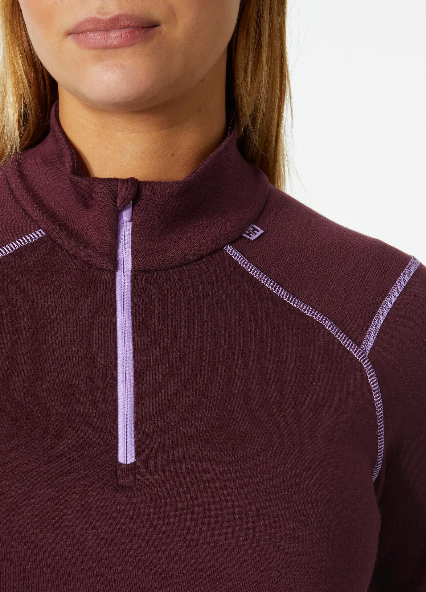 Helly Hansen Lifa Merino Midweight 1/2 Zip majica - ženske