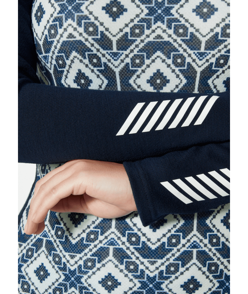 Helly Hansen Lifa Merino MW Graphic majica - ženske