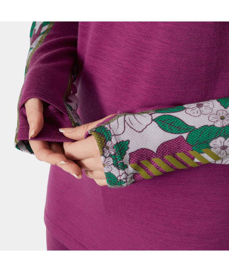 Helly Hansen LIFA Merino MIDW BLC majica s kapuco - ženska