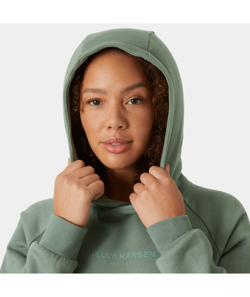 Helly Hansen Cotton flis pulover s kapuco - ženski