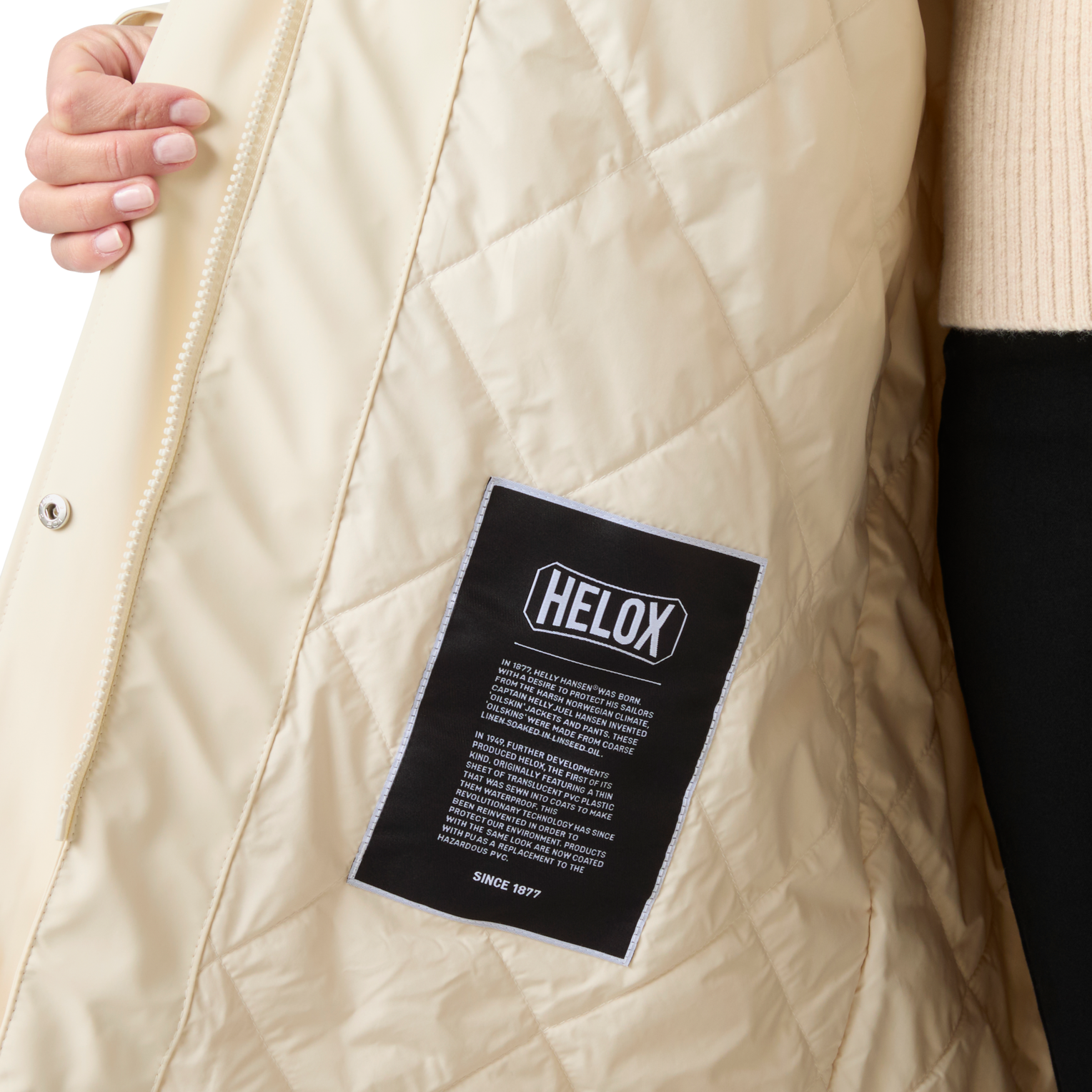 Helly Hansen W MOSS INS PU COAT - ženski dežni plašč
