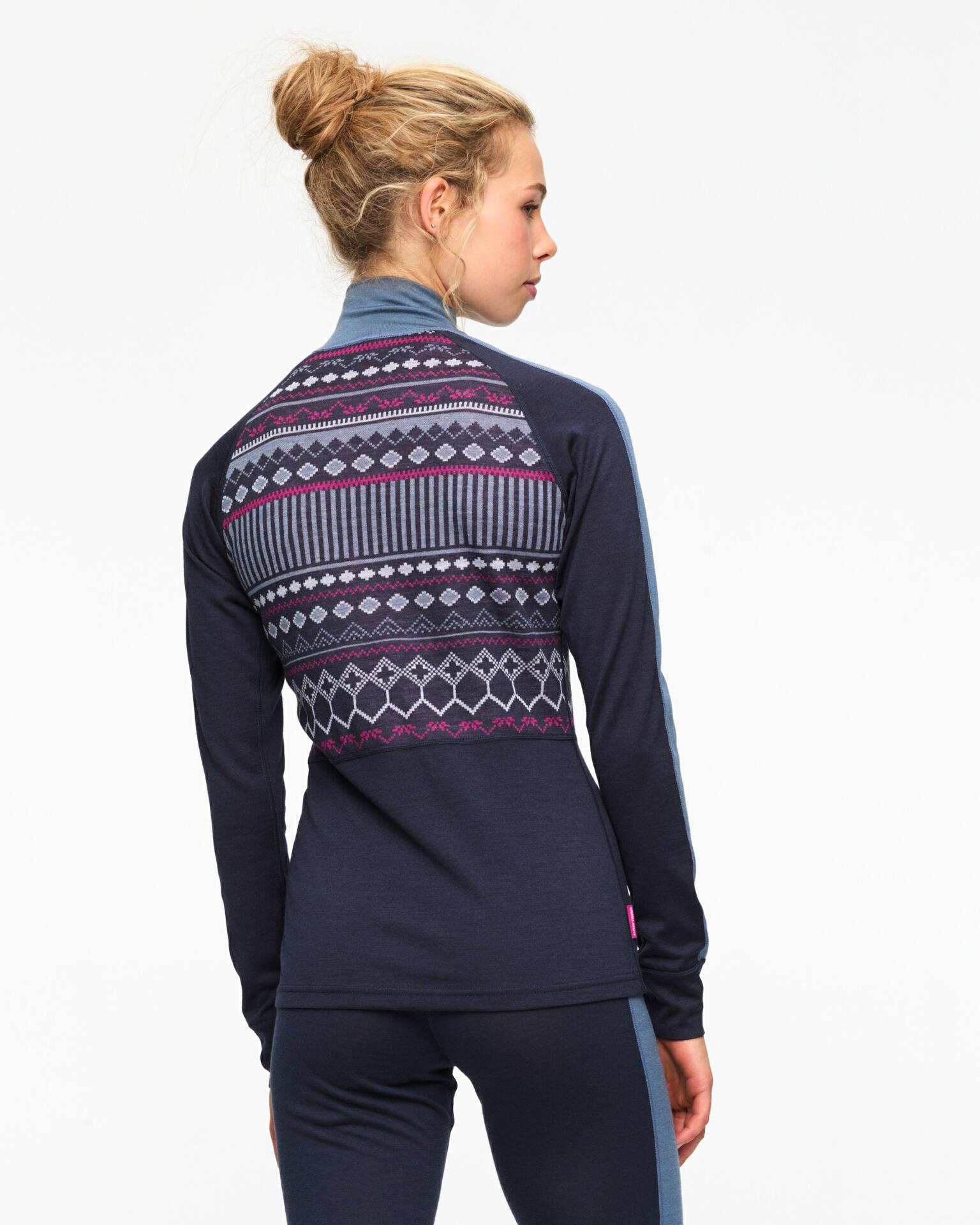 Kari Traa Tuva 1/2 Zip Baselayer majica- ženske