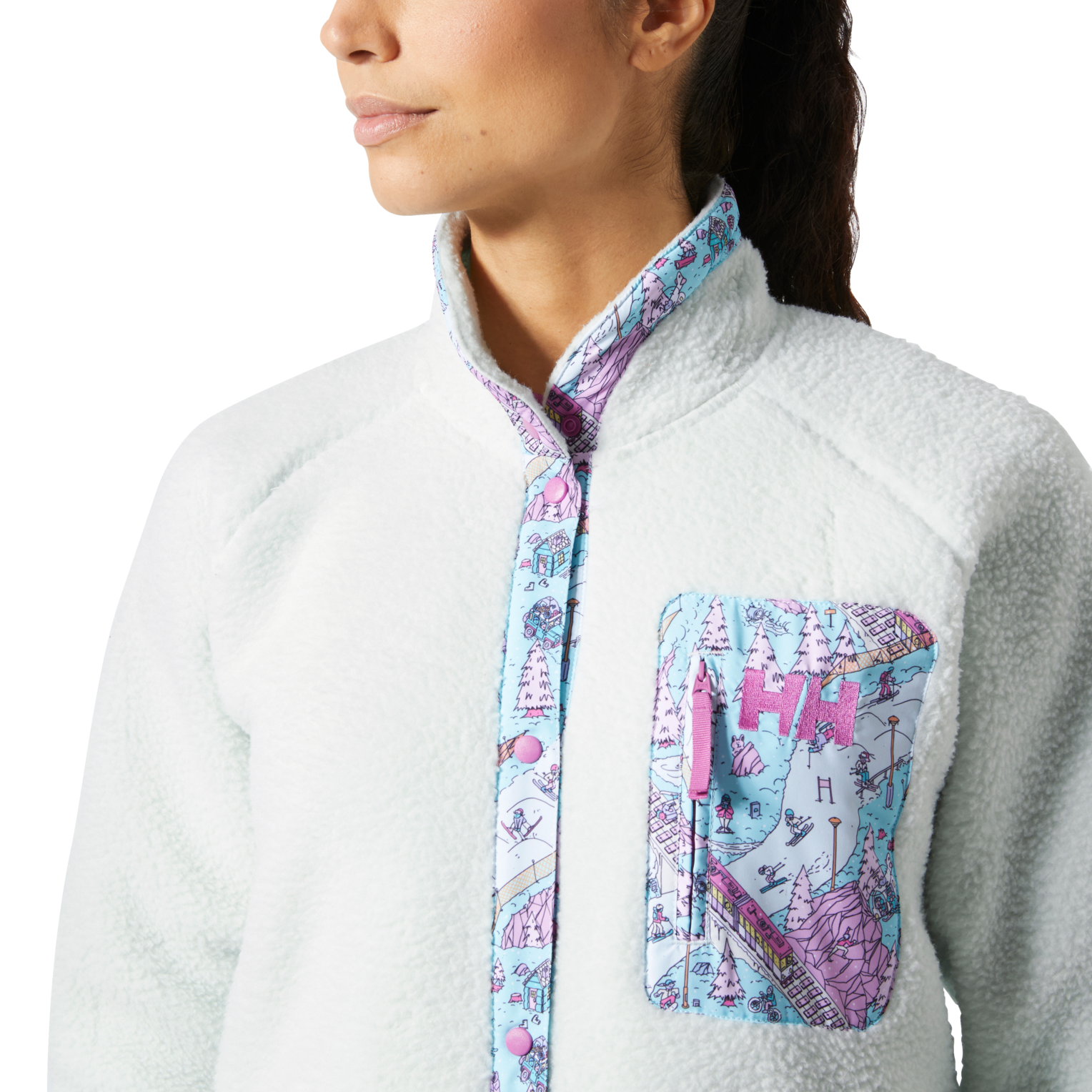 Helly Hansen Imperial Pile Snap flis jopa - ženska