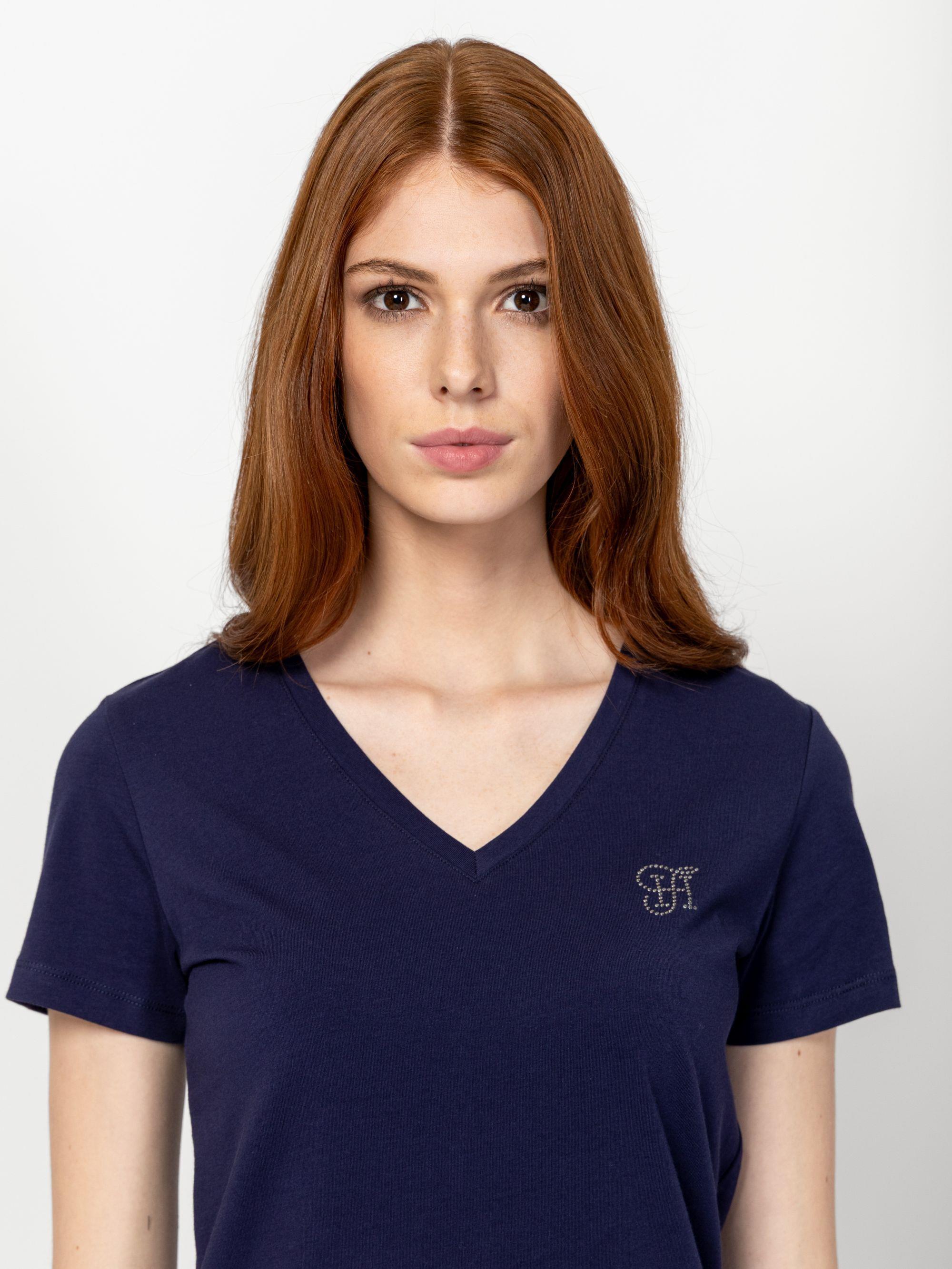 Heavy Tools MAVISI - ženska V-neck T-shirt majica